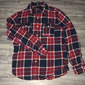 American Eagle Long Sleeve Flannel—Small